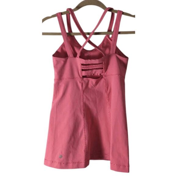 LULULEMON ATHLETICA Happy Strappy Tank 'Pink Lemonade' Size 6 - Picture 6 of 8